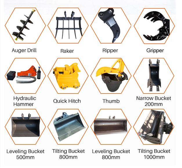 Vikšrinis Ekskavatorius TW14 1.4T