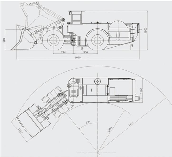 Elektrinis Požeminis Krautuvas CY-06E 1.2T