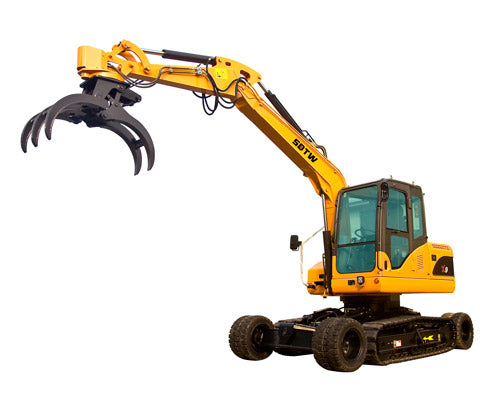 Hibridinis Ekskavatorius X9 – Ratinis/Vikšrinis (9T)