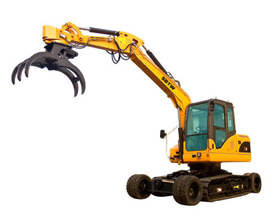 Hibridinis Ekskavatorius X9 – Ratinis/Vikšrinis (9T)