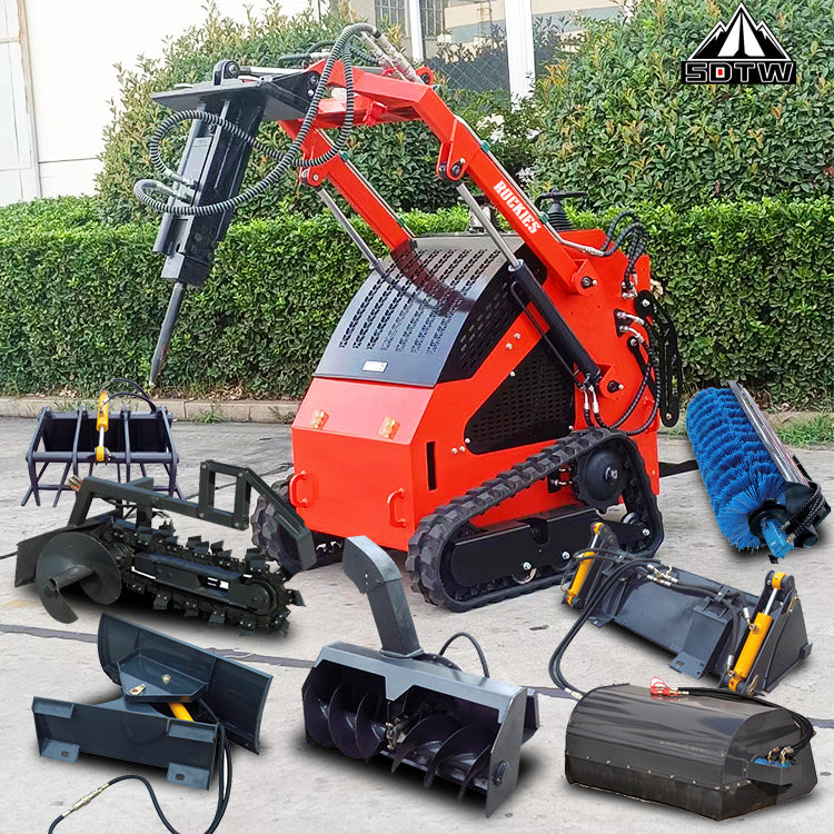 Vikšrinis Mini Krautuvas TW480T 1.2T su 23 AG Varikliu | Loadech